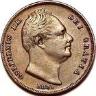 1831 UK farthing value, William IV