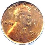 1912 D US penny, Lincoln wheat