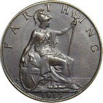 1913 UK farthing value, George V