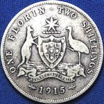 1915 (L) Australian florin