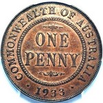 1933 Australian penny