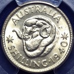 1940 Australian shilling