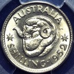 1952 Australian shilling