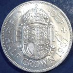 1967 UK halfcrown value, Elizabeth II, D2337