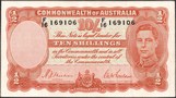 Australian Sheehan / McFarlane ten shilling banknote values