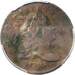 1794 USA Liberty Cap half cent