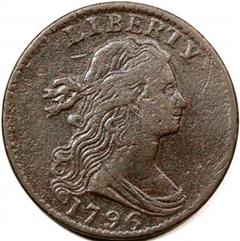 US draped bust one cent values, page 1, 1796 to 1799