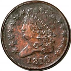 1810 USA Classic Head half cent