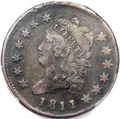 1811 USA Classic Head penny, normal date