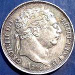 1818 UK sixpence value, George III