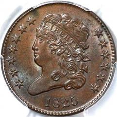 1825 USA Classic Head half cent