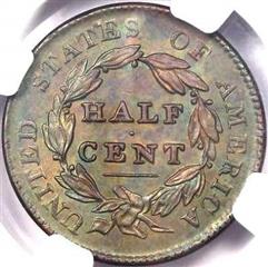 1831 USA Classic Head half cent