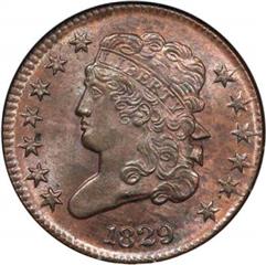 1829 USA Classic Head half cent