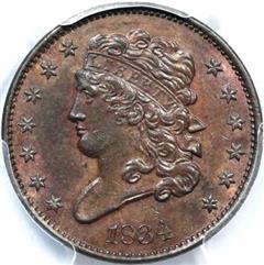 1834 USA Classic Head half cent