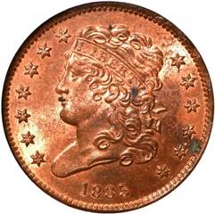 1835 USA Classic Head half cent