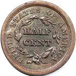 USA half cent