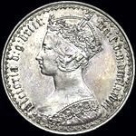 Queen Victoria era UK florin values, gothic, page 3 (1876 to 1887)