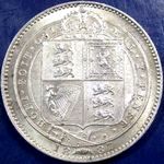 1887 UK shilling value, Victoria, jubilee head