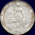 1903 UK florin value, Edward VII