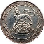 1905 UK shilling value, Edward VII