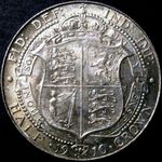 1910 UK halfcrown value, Edward VII