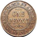 1915 Australian penny
