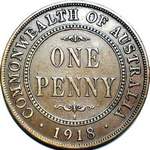 1918 Australian penny