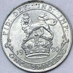 1920 UK shilling value, George V