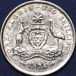 1924 Australian florin
