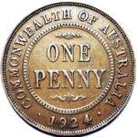 1924 Australian penny