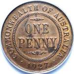 1927 Australian penny