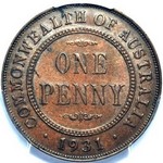 1931 Australian penny