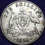 1936 Australian shilling