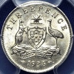 1936 Australian threepence