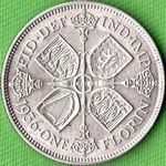 1936 UK florin value, George V