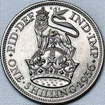1936 UK shilling value, George V