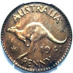 1941 (m) Australian penny
