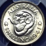 1941 Australian shilling