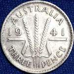 1941 Australian threepence