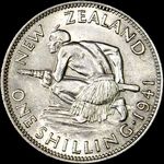 1941 New Zealand shilling