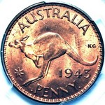 1943 i Australian penny