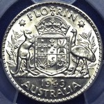 1943s Australian florin