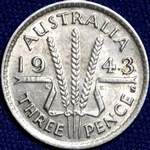 1943 s Australian threepence
