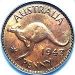 1943 Y. Australian penny