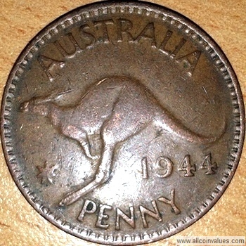 1944 Penny Value Chart