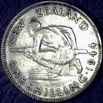 1944 New Zealand shilling