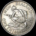 1945 New Zealand shilling
