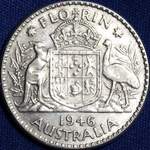 1946 Australian florin