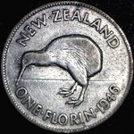1946 New Zealand florin