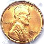 1946 S US penny, Lincoln wheat